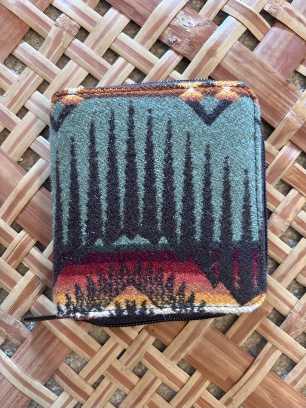 Pendleton Wool Zippered Wallet